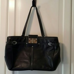 Ralph Lauren Black Leather Purse